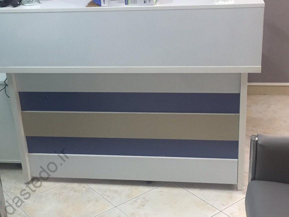 کانتر عرض ١٢٠   سفید ابی