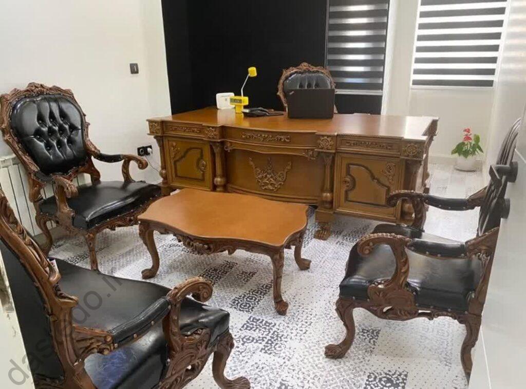 مبل اداری پوست ماری