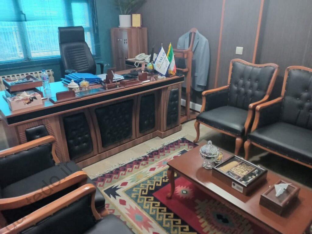 نیم ست اتریشی فندقی