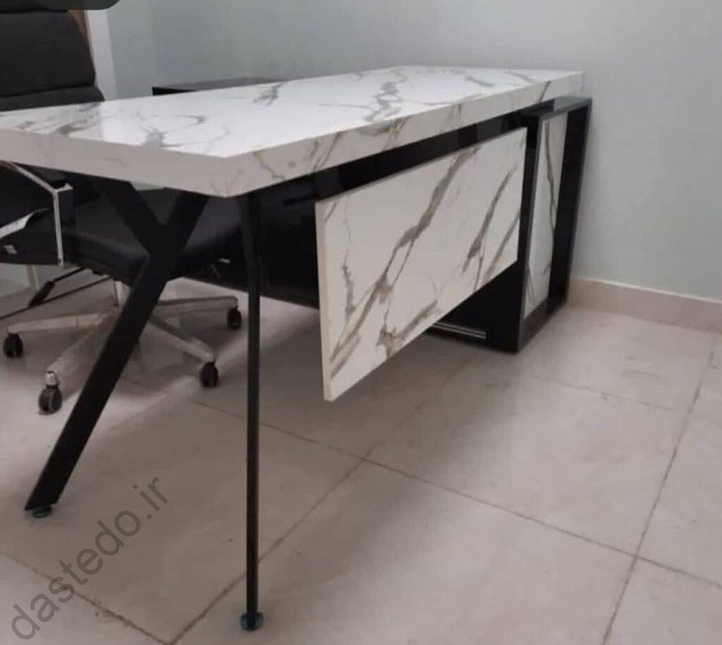 میز اداری پایه فلزی