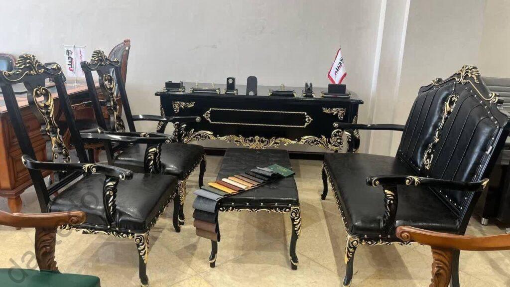 مبل بلژیکی با میز چری