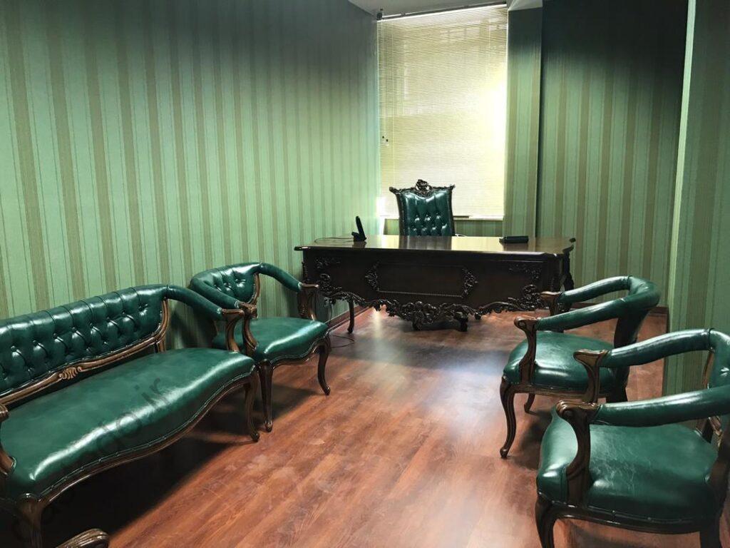 مبل اداری اراد به همراه میز چری