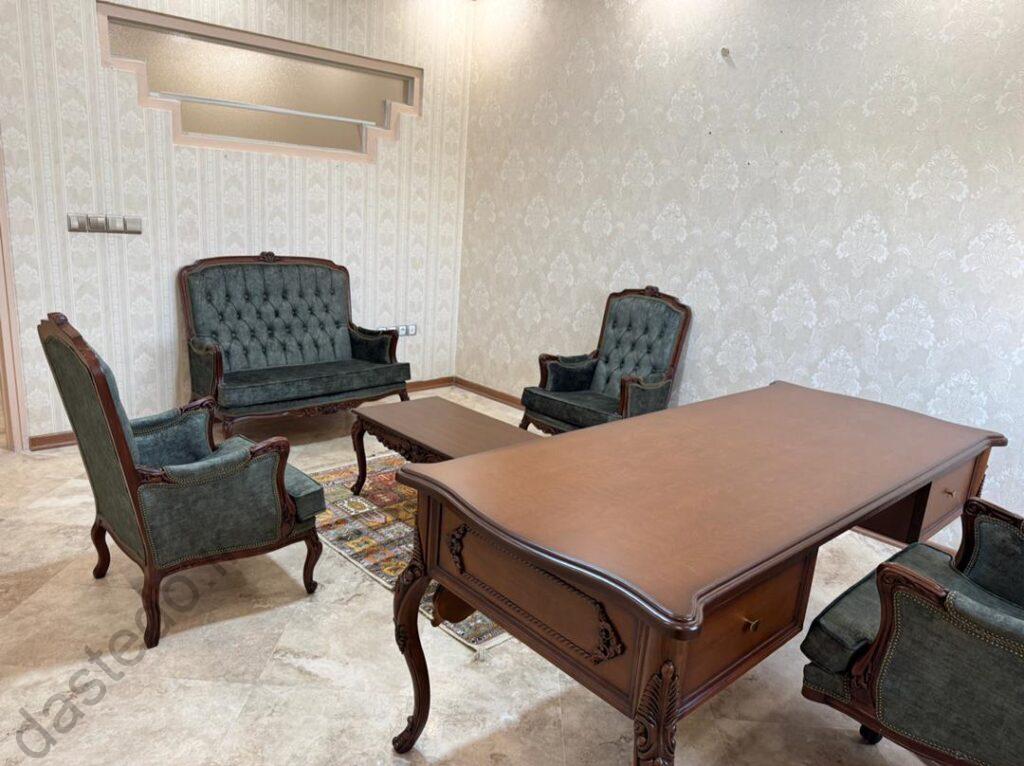 نیم ست مبل فرانسوی دو گل1
