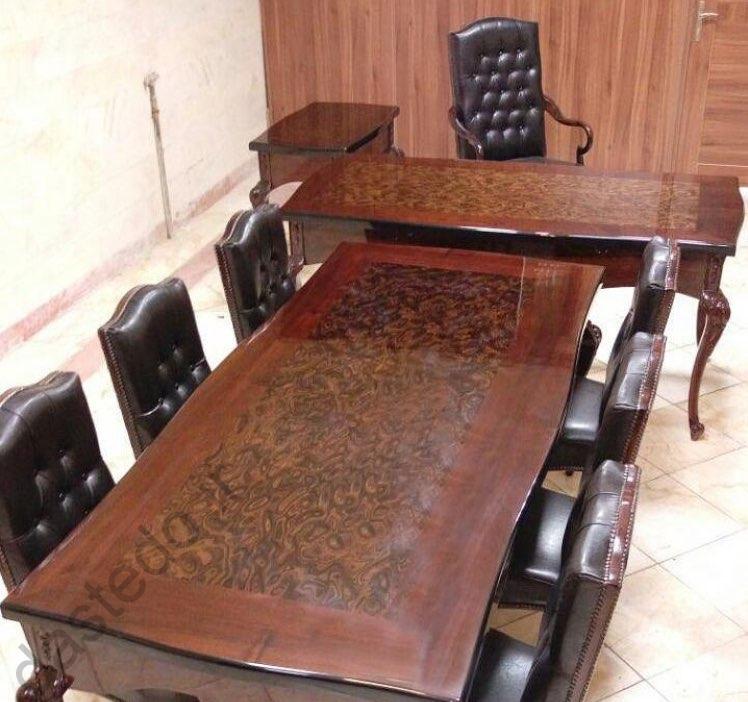 میز کلاسیک با کنفرانس هخامنشی معرق