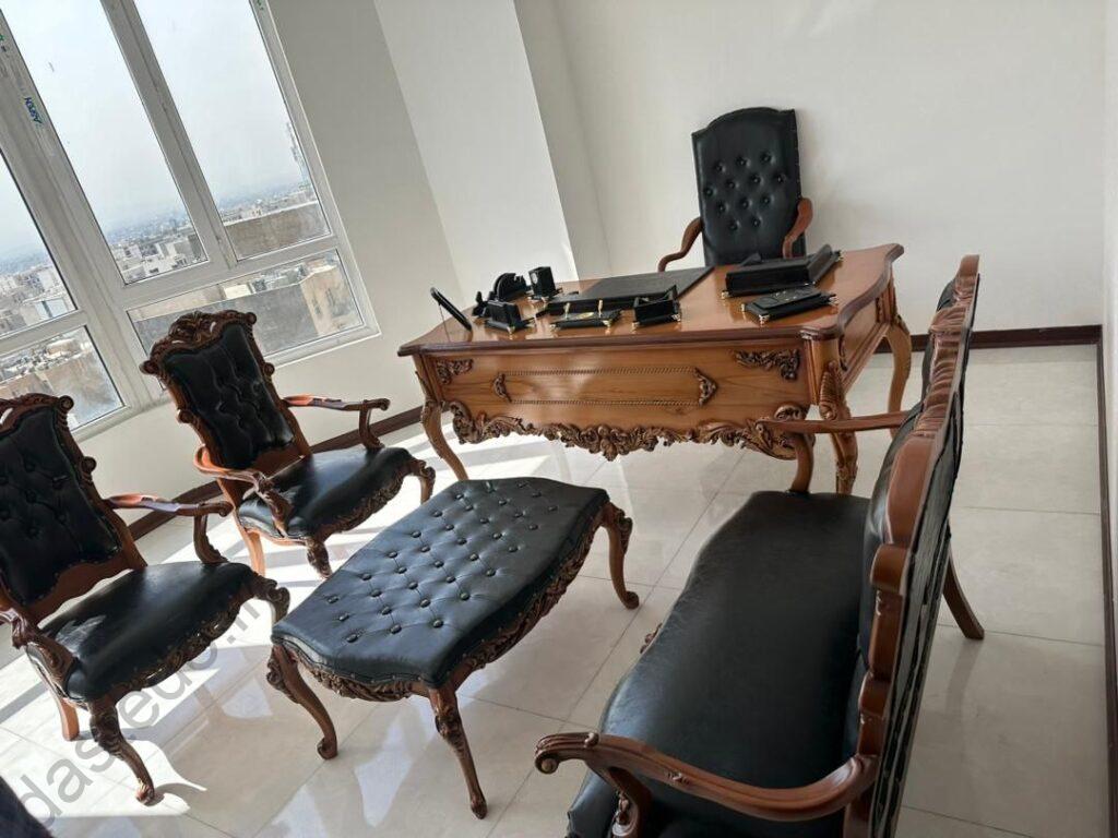 میز چری و نیم ست بلژیکی