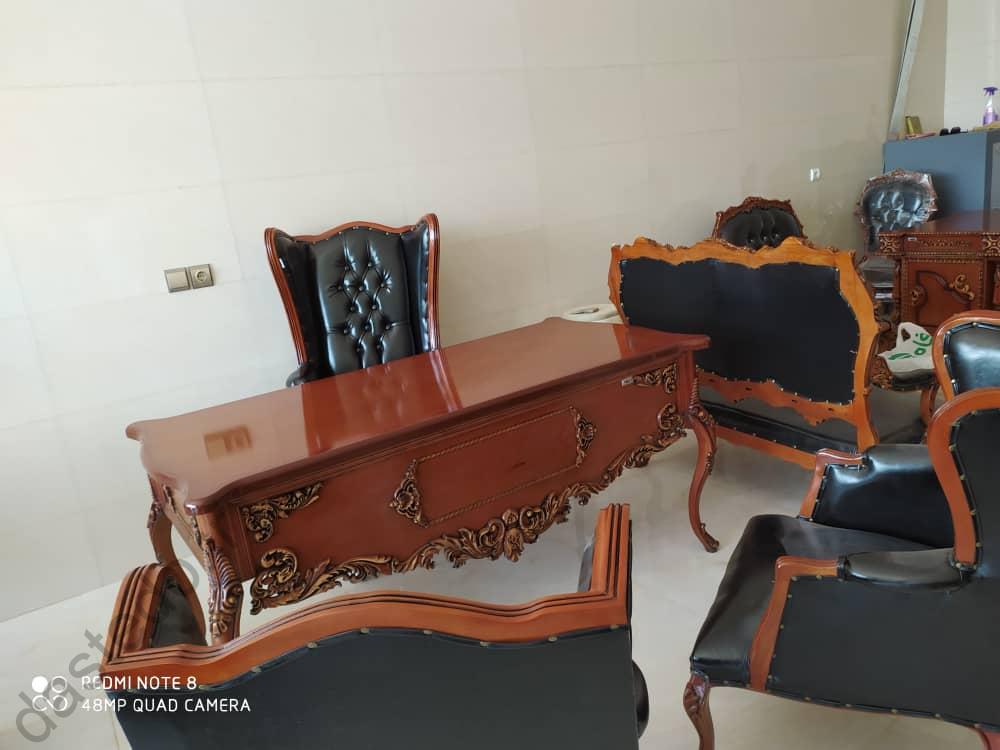 میز چری به همراه مبل کویین