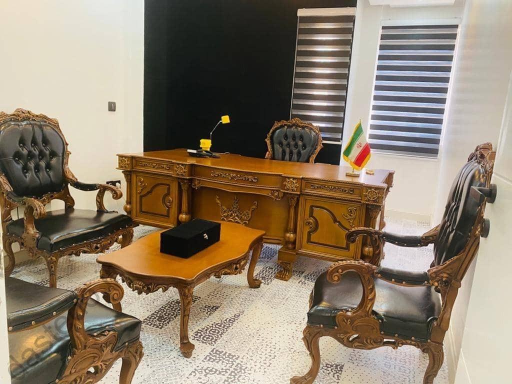 مبل نیمست پوست ماری