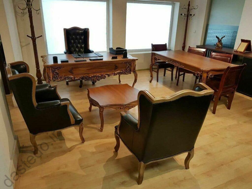 مبل نیم ست کویین با میز چری