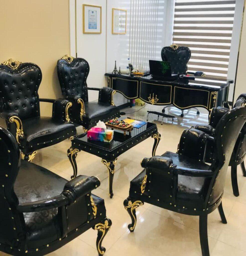 میز فرانسوی و نیم ست مارشال