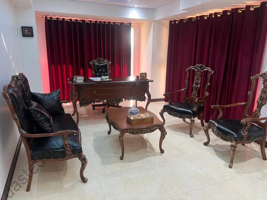 میز چری با مبل بلژیکی