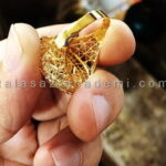 میناکاری روی طلا و جواهر