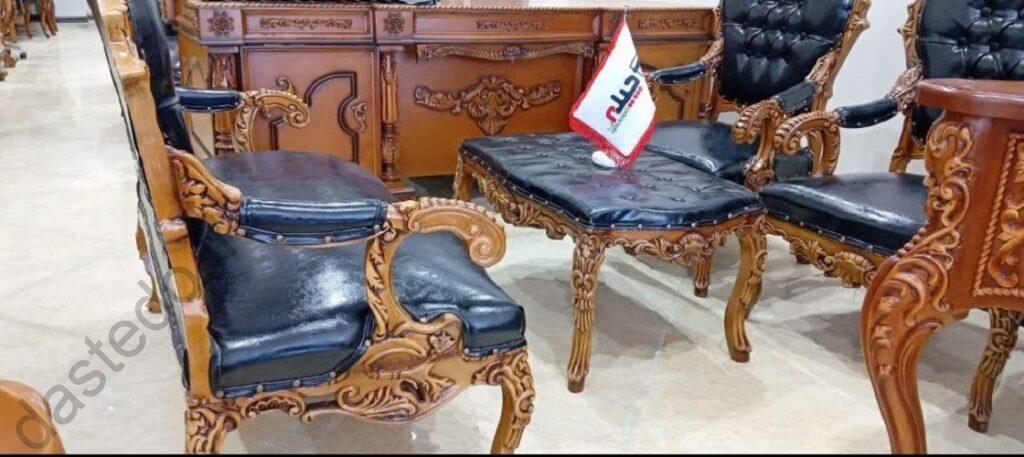 مبل نیمست پوست ماری