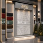 کرکره برقی درب واحد